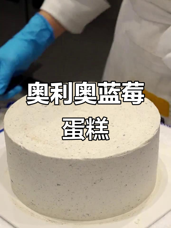奥利奥蓝莓蛋糕，海盐、布丁与奶油的完美结合