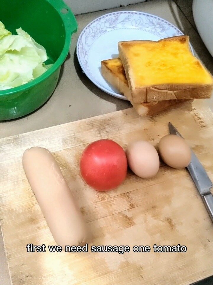 周末孩子作业 做简单美食 用英语介绍过程