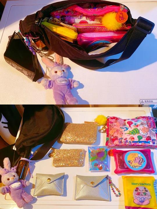 What's in my bag?优衣库饺子包