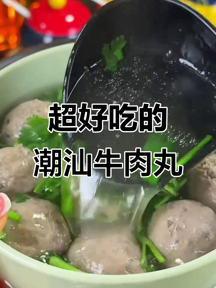 潮汕牛肉丸的简单做法,鲜香四溢让人回味无穷