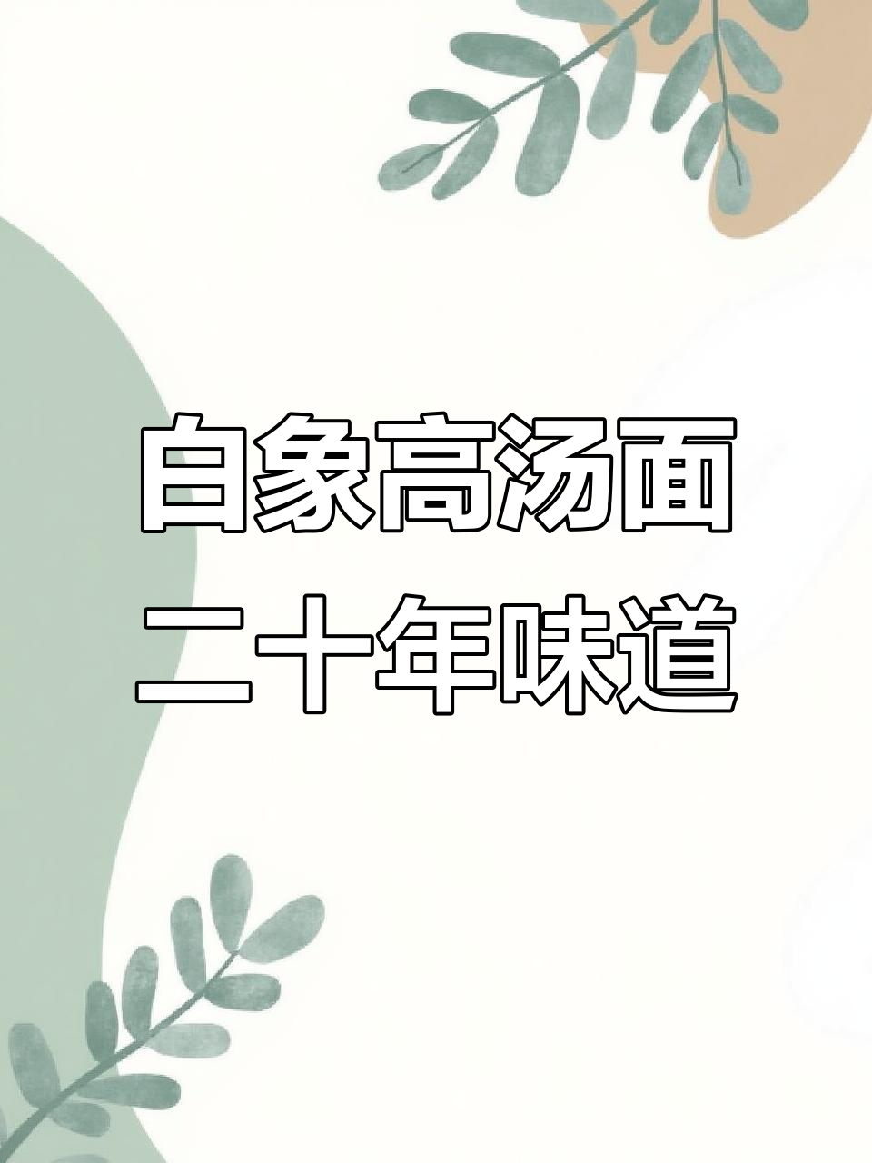 北方人童年最爱的高汤面,白象老母鸡方便面太香了