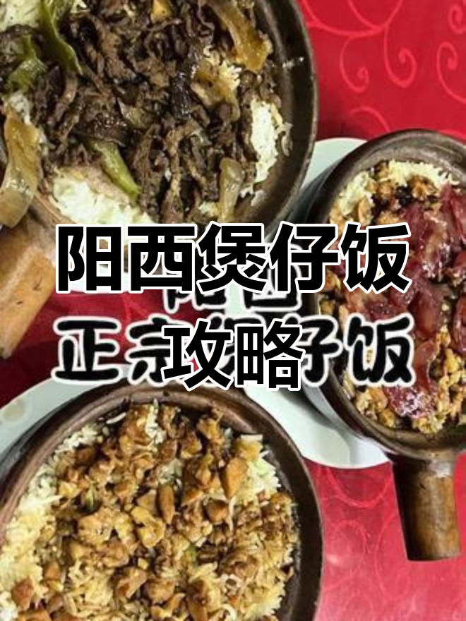 阳西美食探秘:煲仔饭的独特魅力
