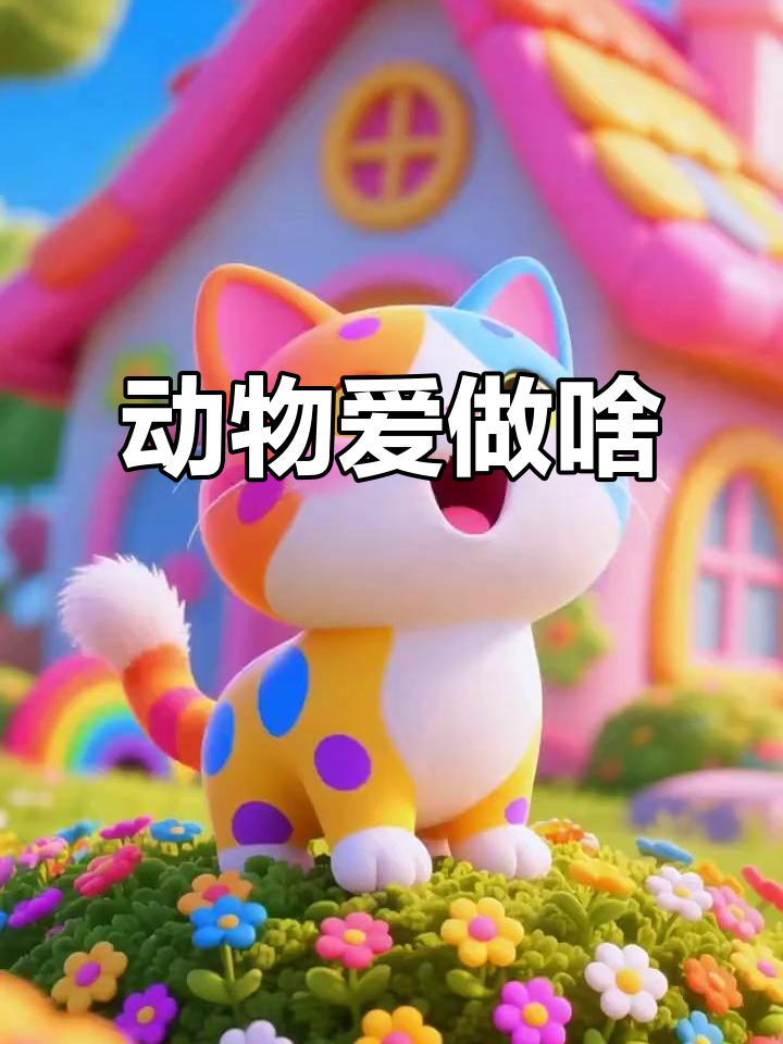 小动物们喜欢做什么?儿歌《动物们的日常》