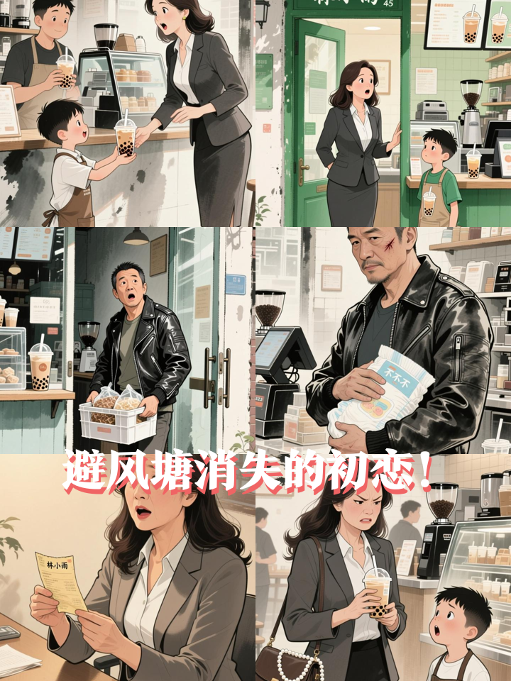 校花重逢初恋奶茶店，老板竟是他儿子！