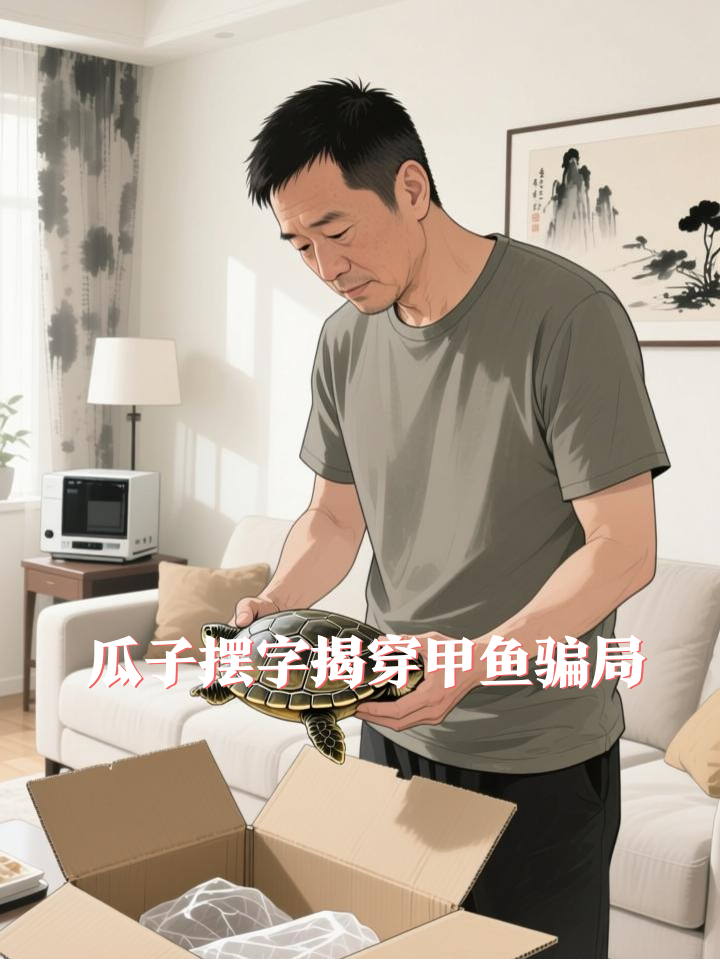 顾客拼凑甲鱼壳发现不对劲,用瓜子在桌上摆字告诉店家店家看到后