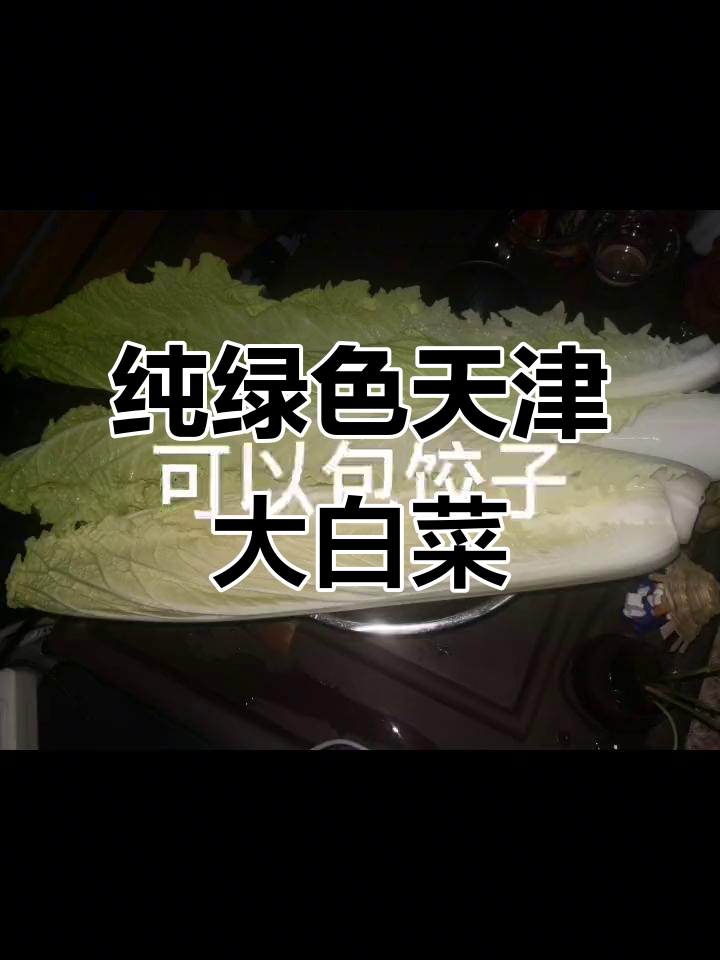天津绿大白菜,做饺子、鸡蛋饼和火锅,鲜美又健康