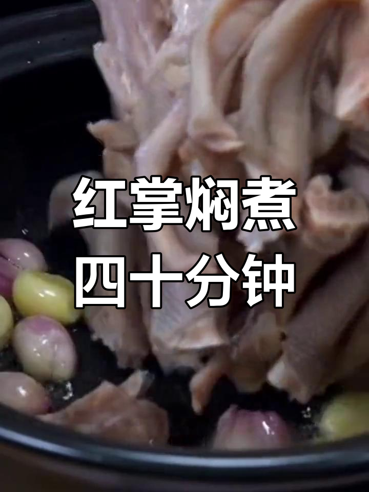 潮汕经典鹅掌,软糯鲜香