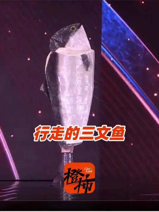 挪威小姐身穿三文鱼主题服饰亮相,太逼真了,甚至还有鱼刺