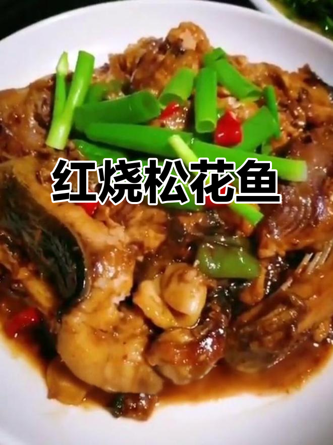 松花鱼家常红烧，简单又美味！