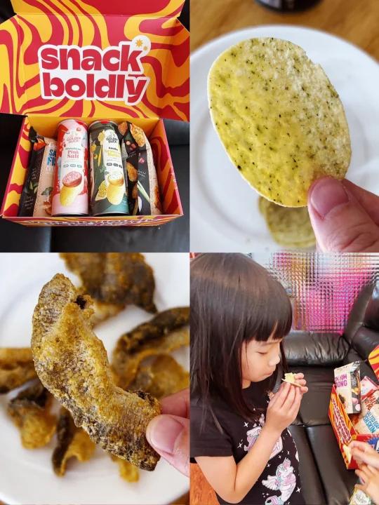 竟然吃到咸蛋黄鱼皮