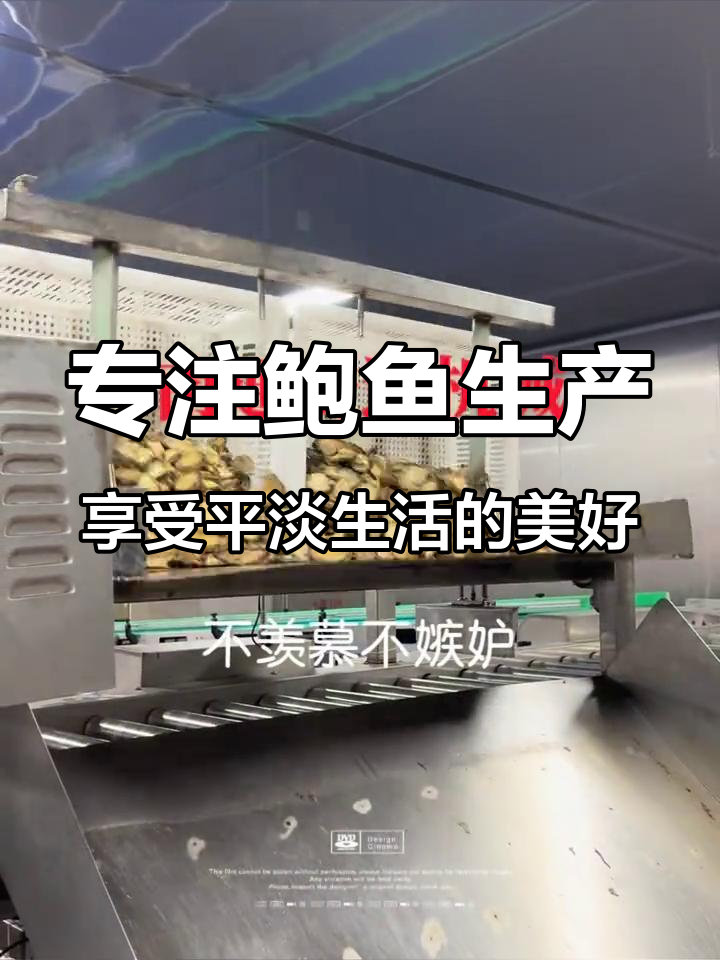 鲍鱼生产线上的坚持与收获,平凡生活也能充满阳光