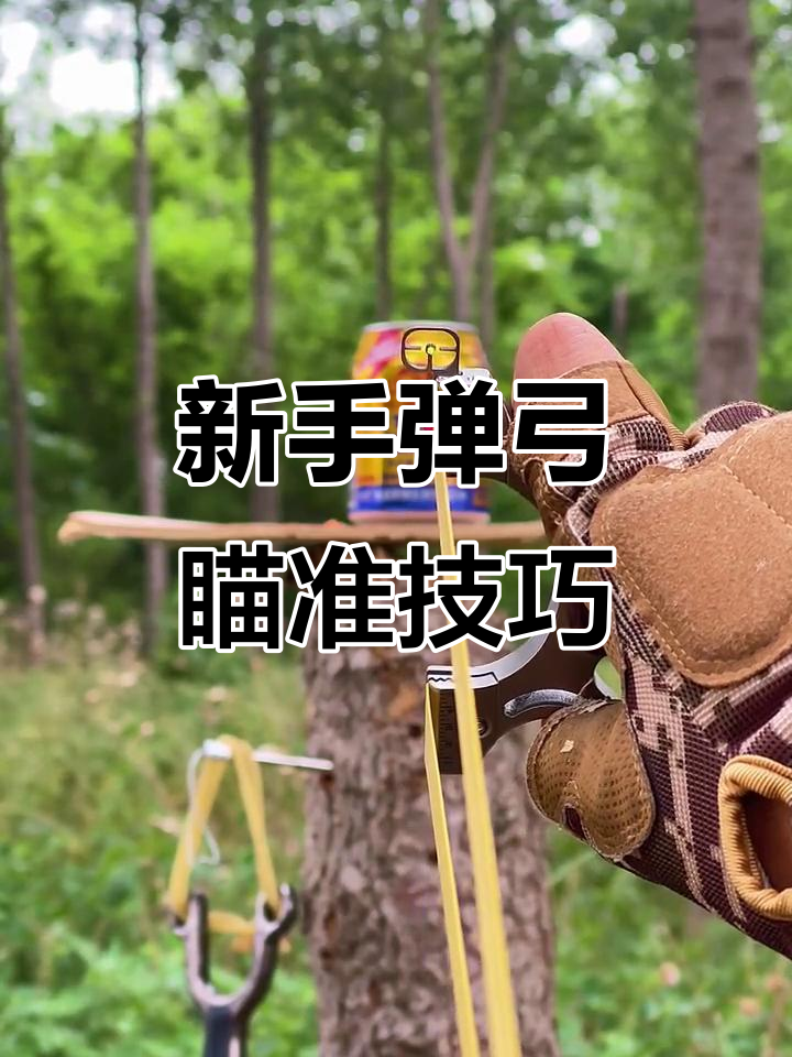 弹弓新手必学!如何快速提高精准度,掌握瞄打技巧