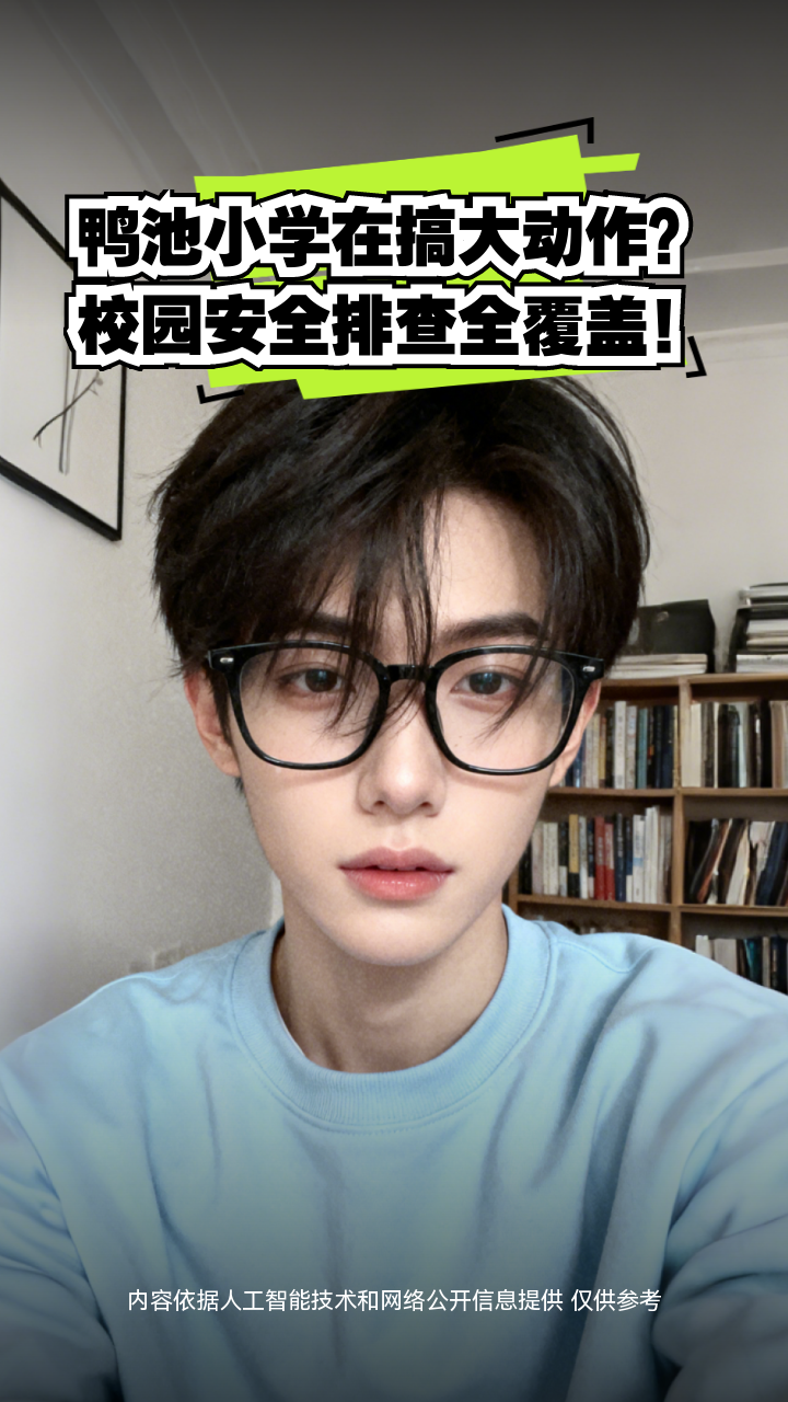 鸭池小学在搞大动作?校园安全排查全覆盖!
