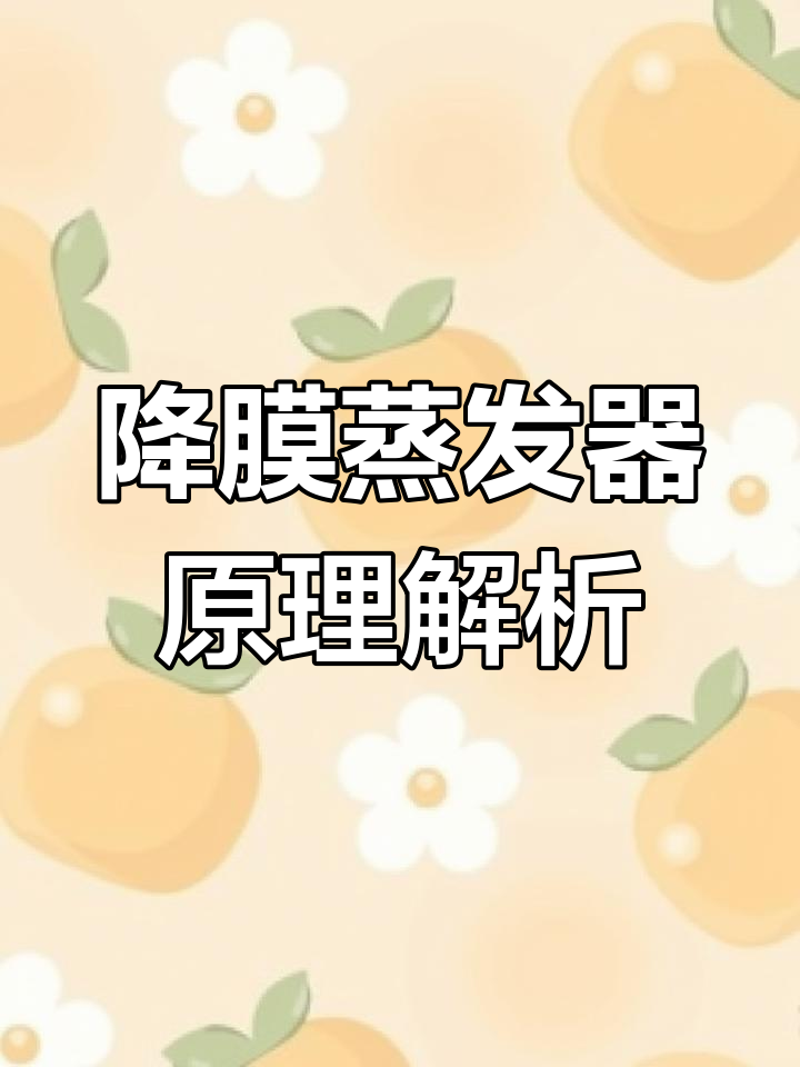 降膜蒸发器工作原理揭秘,带你了解化工设备运作