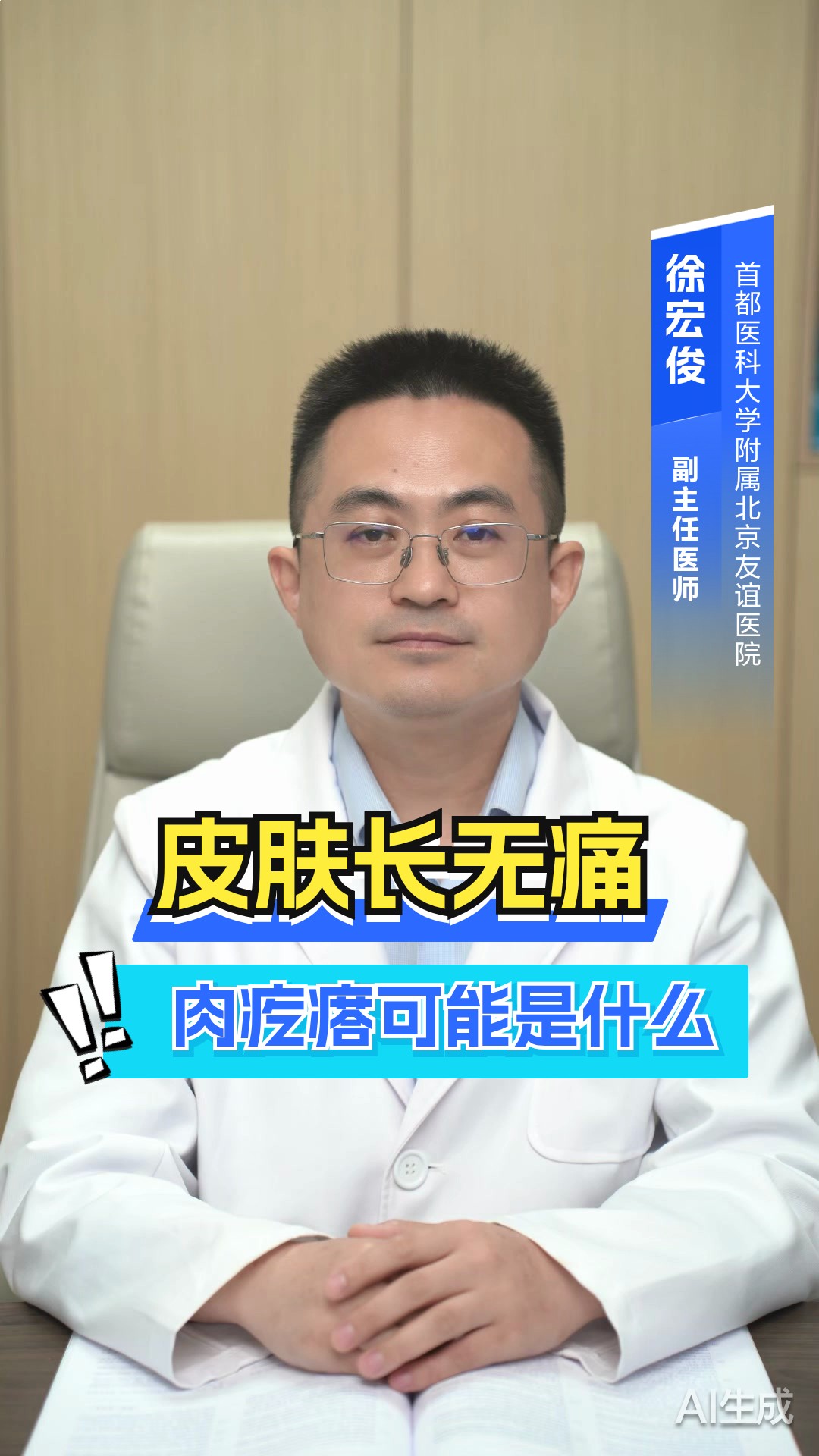 下面长了一个肉疙瘩不痛不痒
