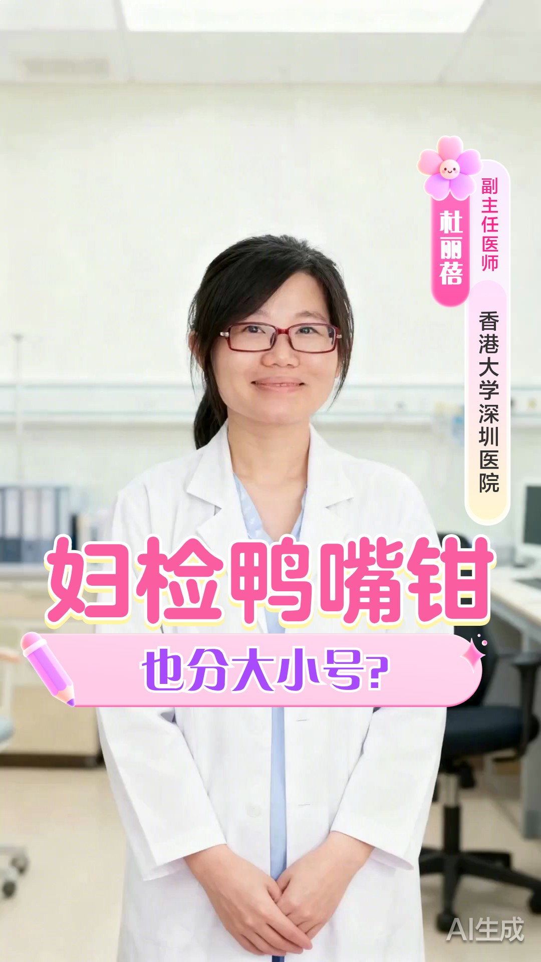 妇检鸭嘴钳，也分大小号？