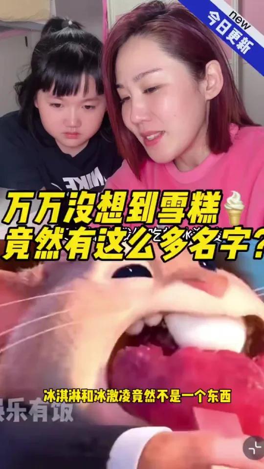 万万没想到雪糕竟然有这么多名字