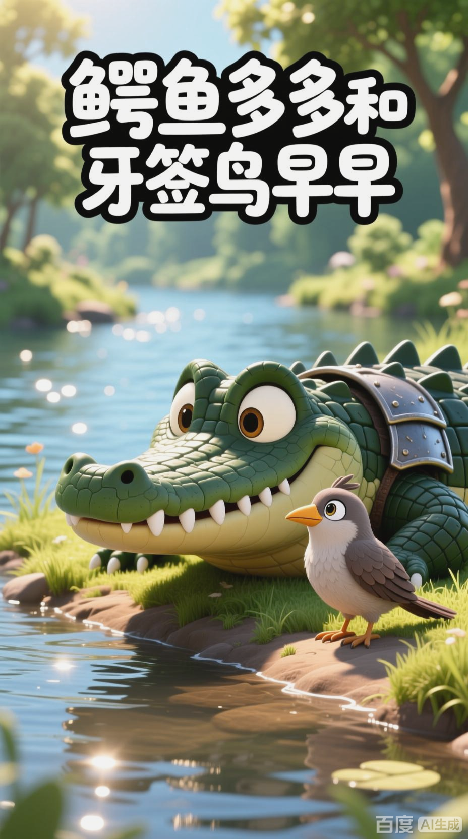 鳄鱼与牙签鸟的友谊传奇