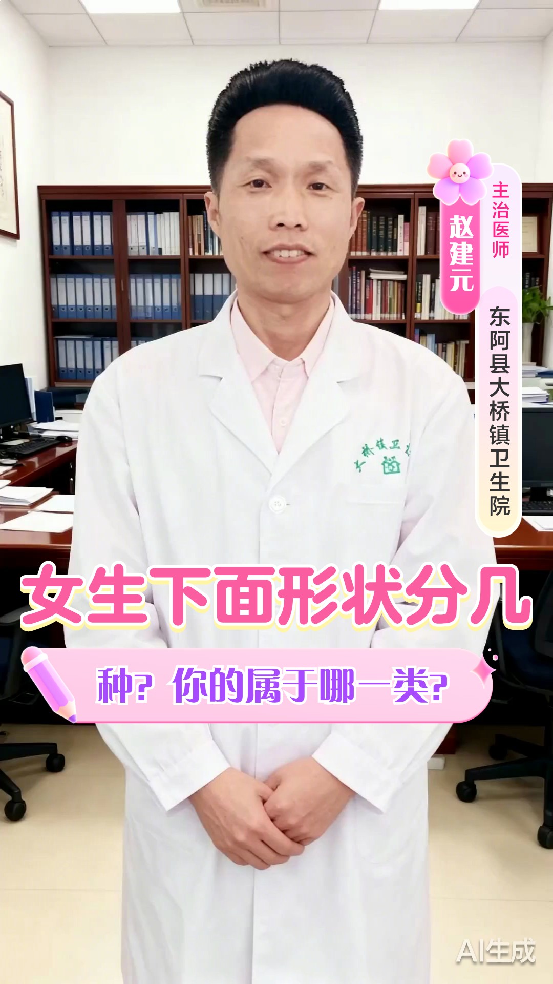 女生下面形状分几种?你的属于哪一类?