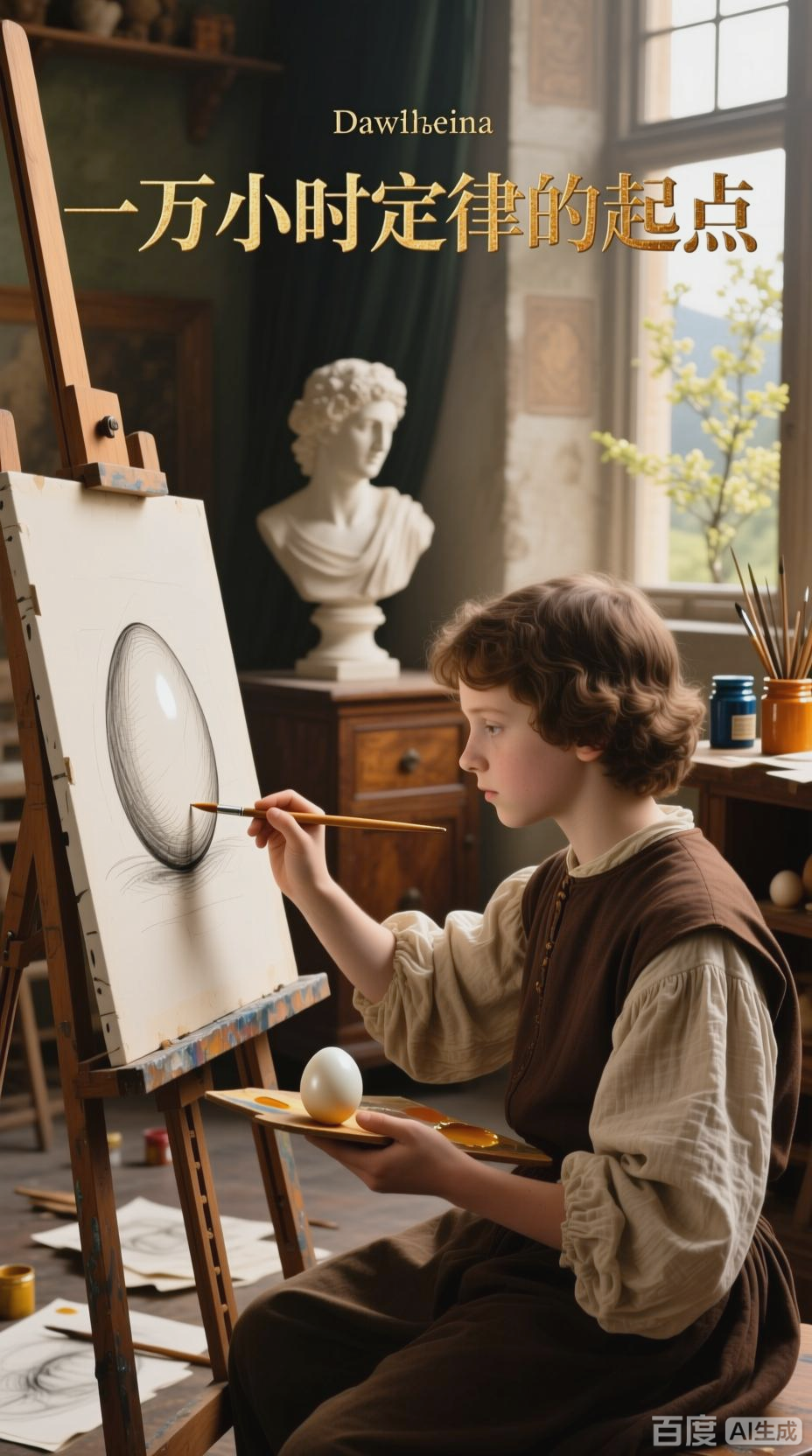 达芬奇画鸡蛋，基础训练铸就大师
