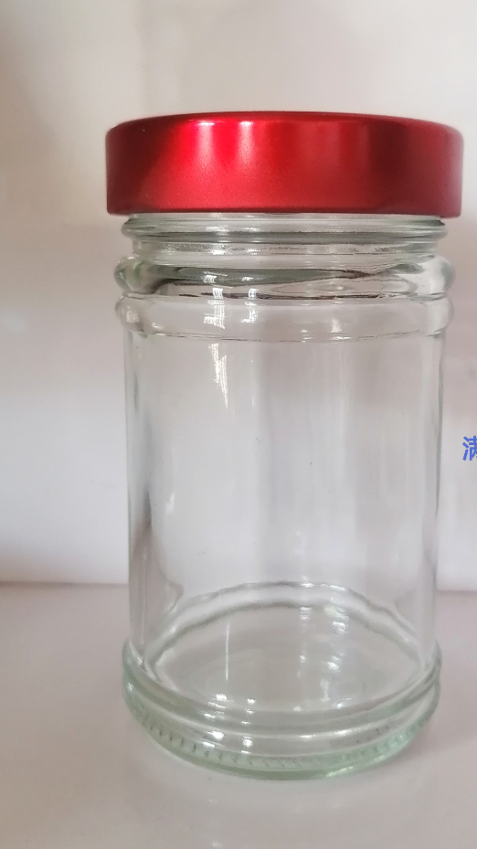 新款花生酱瓶芝麻酱瓶麻汁麻酱瓶子高盖圆瓶六角六棱玻璃瓶