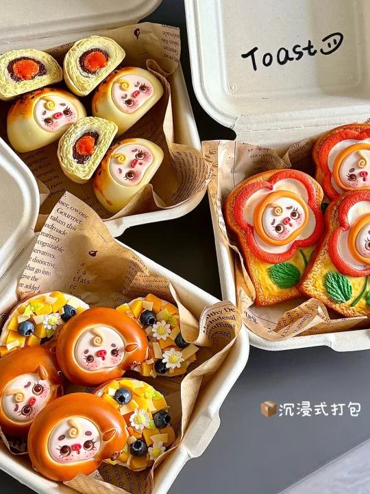 JUJU面包房的沉浸式打包