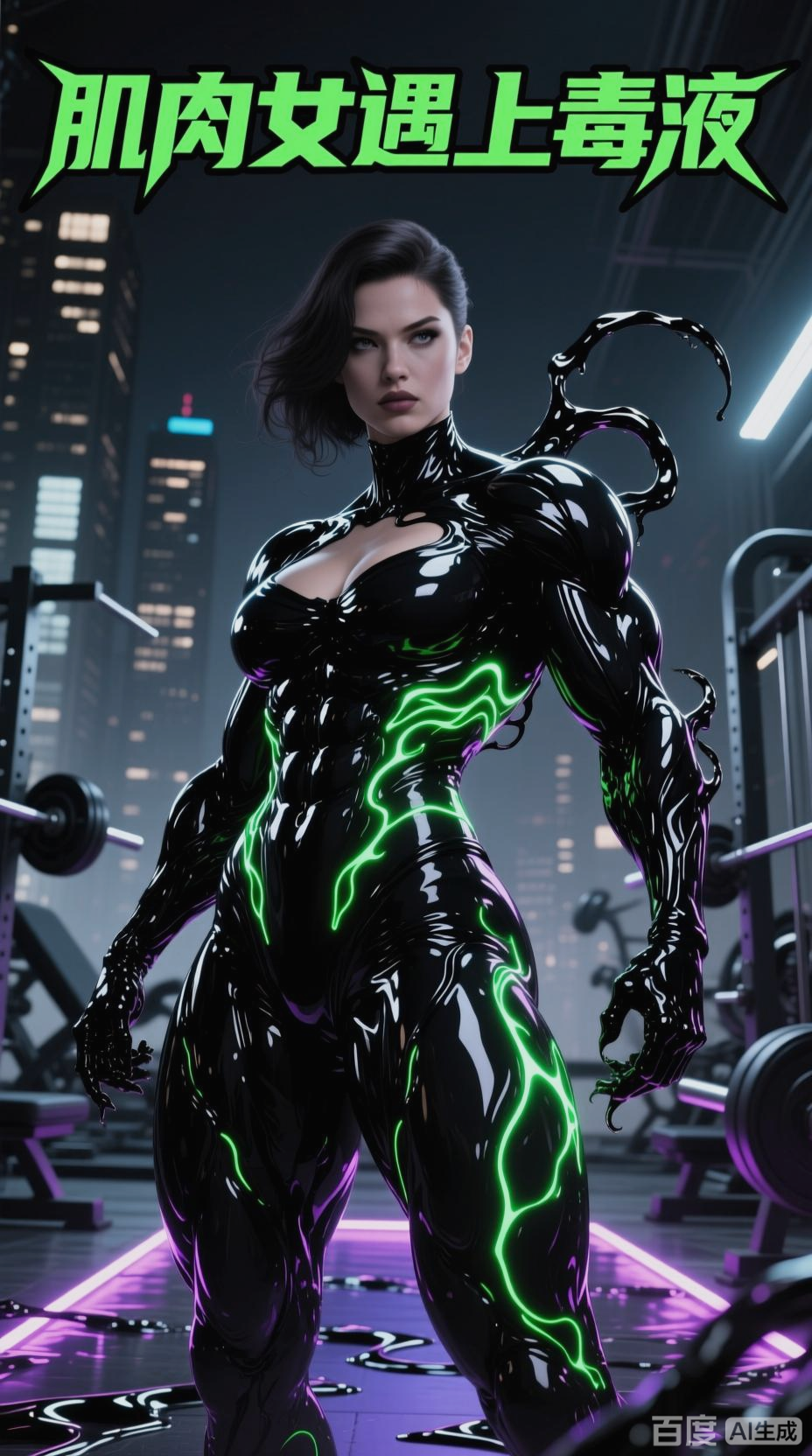 肌肉女与毒液的奇妙碰撞