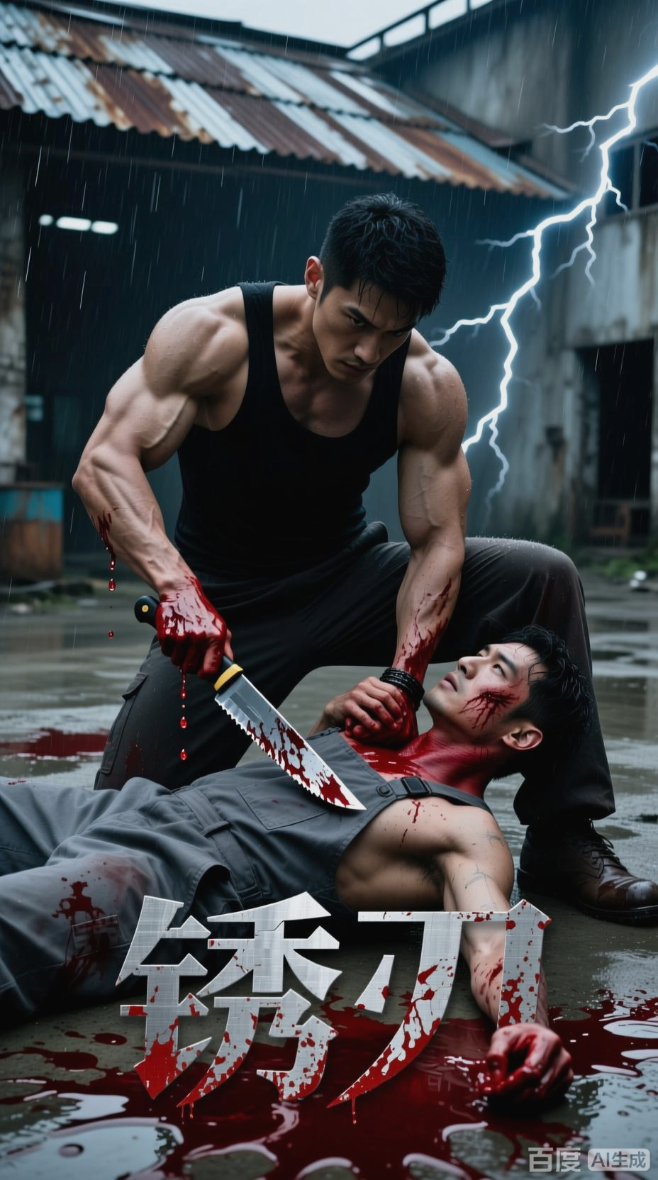 肌肉男冲突,暴力瞬间