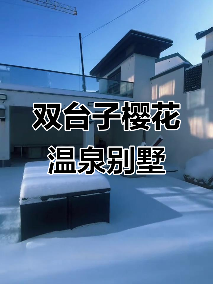 盖州双台子樱花温泉别墅,鲅鱼圈最美民宿体验