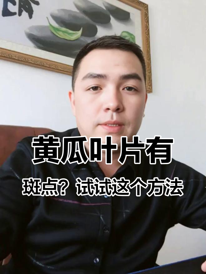 黄瓜叶斑病防治小妙招,省钱又高效