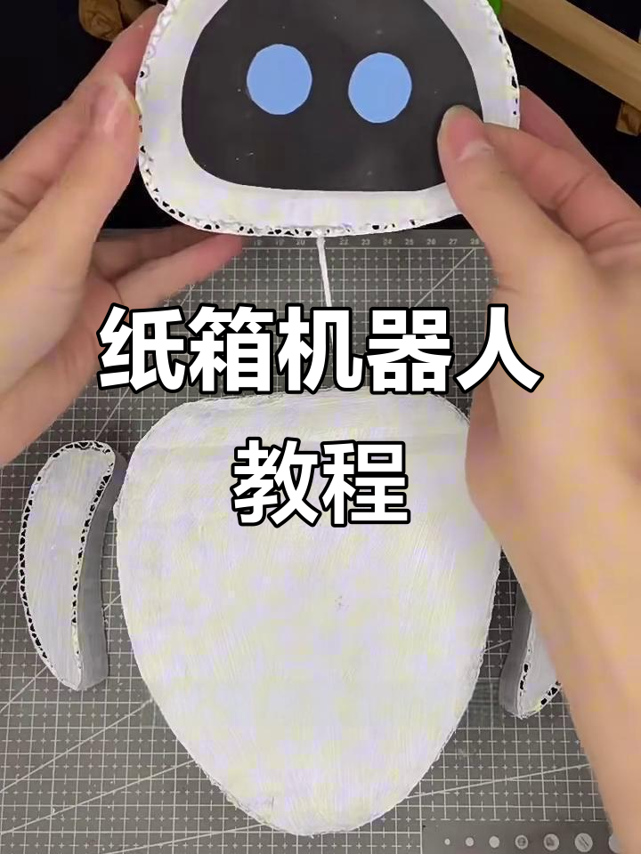 变废为宝!纸箱机器人伊娃制作全攻略