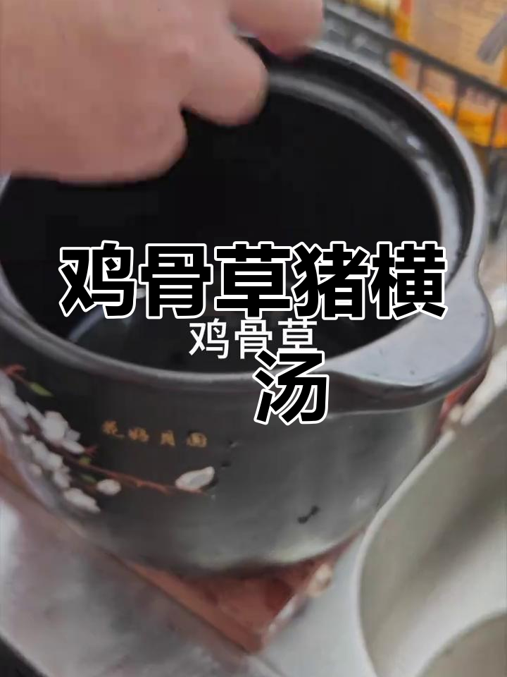 广东祛湿汤,鸡骨草煲猪横利,家常做法大揭秘