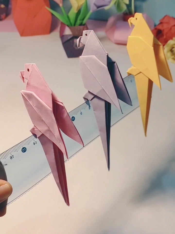 手工制作,折纸鹦鹉教程来喽