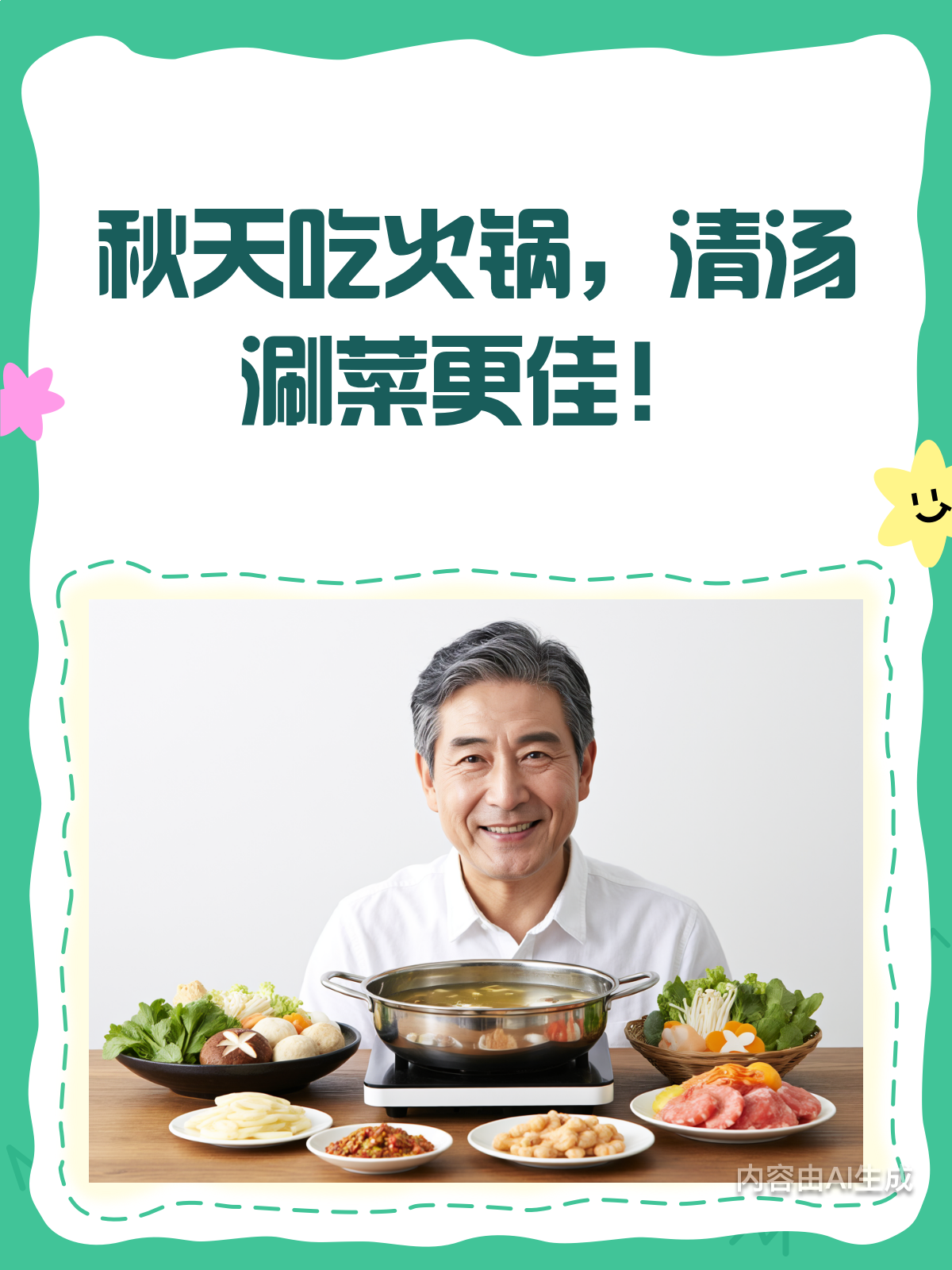 秋天贴膘吃火锅?清汤涮菜才是王道!