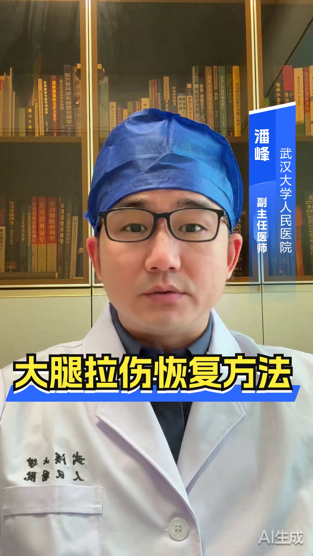 大腿拉伤恢复方法