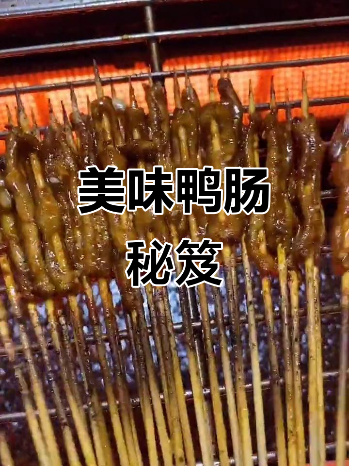 烤鸭肠秘诀:优质原料加香料,口感鲜美无腥味