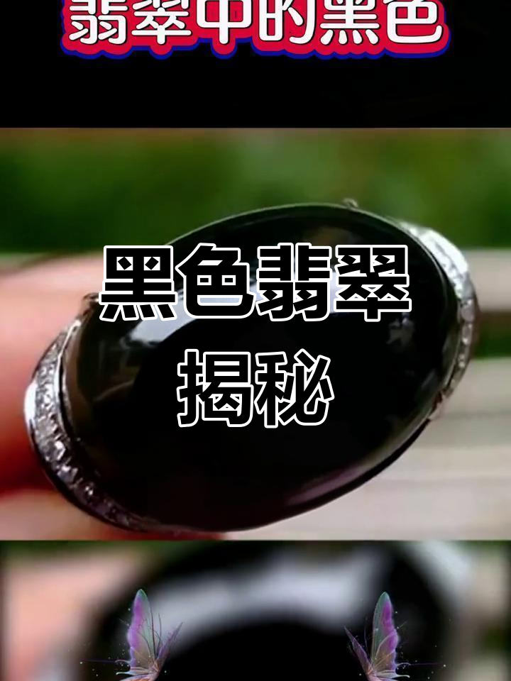 黑翡翠的神秘魅力:从墨翠到黑乌鸡,你了解吗?