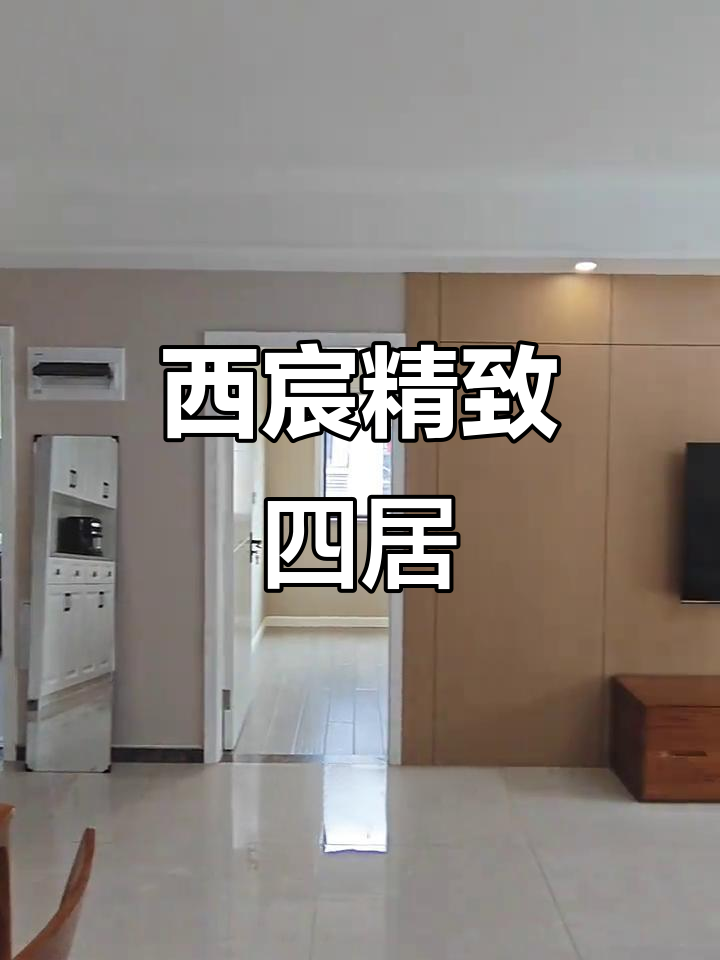 德信西宸,四房两卫,欧派家具,洗碗机烤箱一应俱全