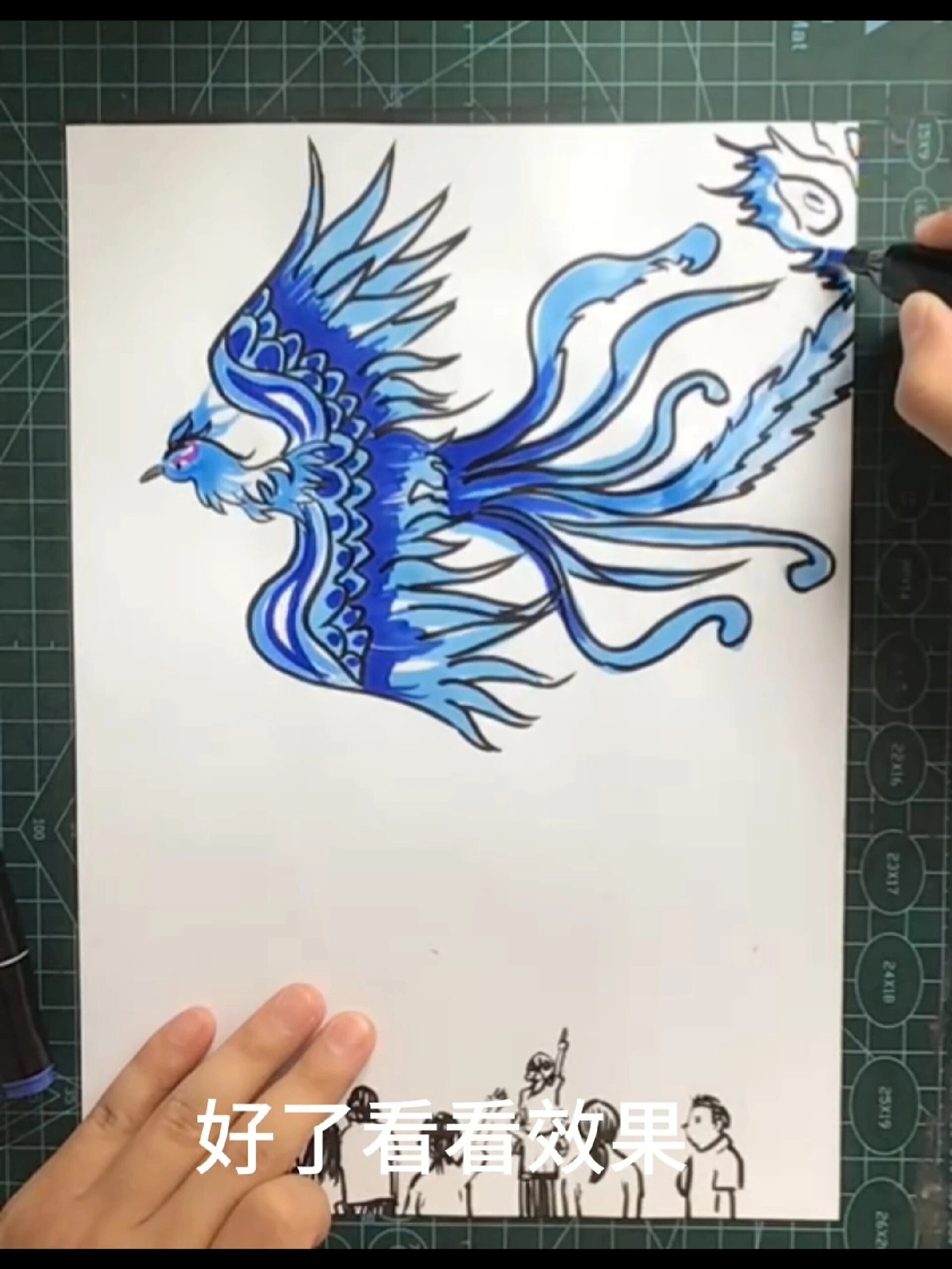 沈阳老北市凤凰简笔画