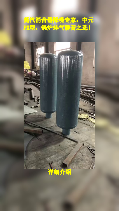 蒸汽消音器降噪专家:中元PX型,锅炉排气静音之选!