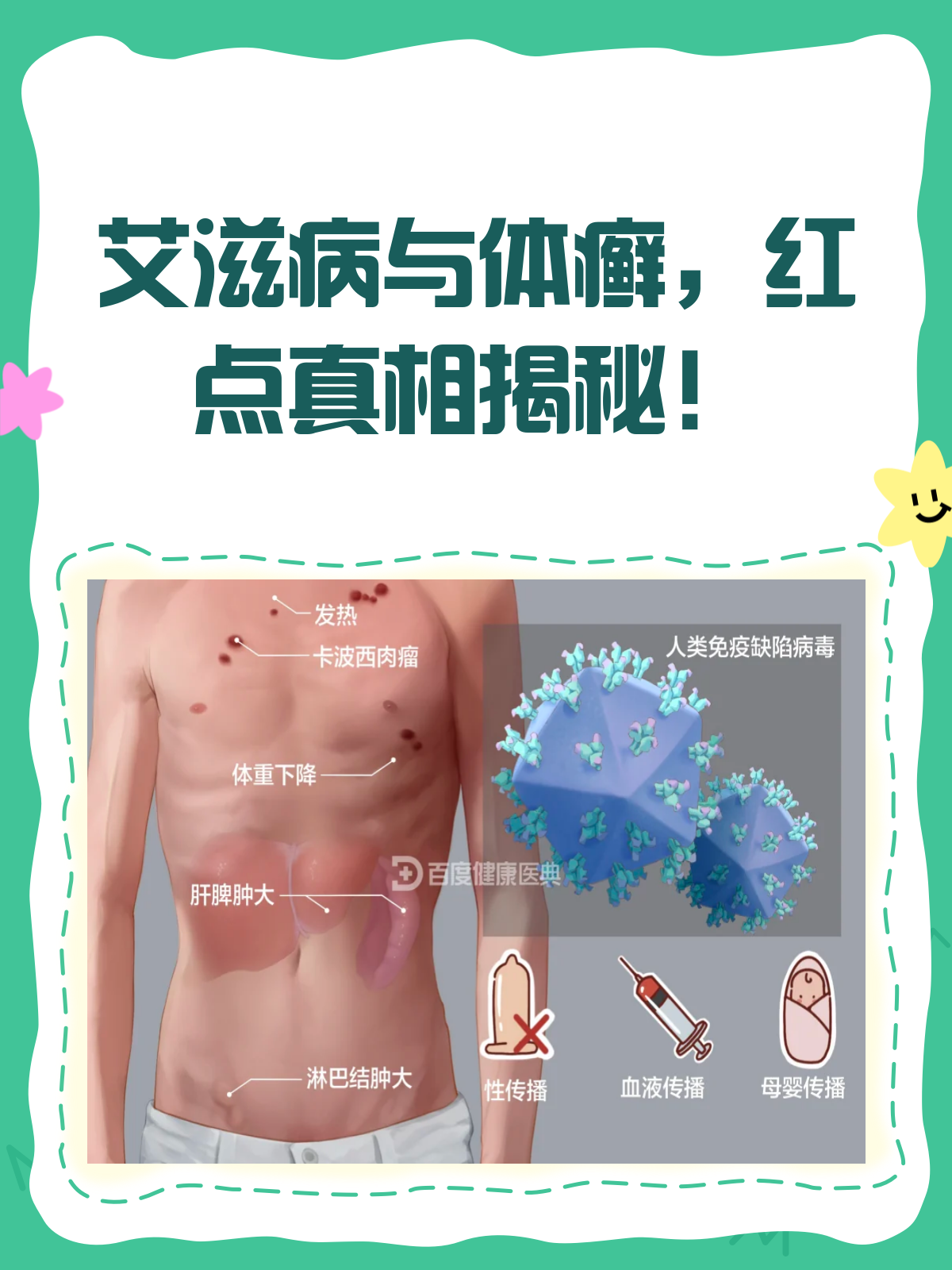 艾滋病体癣?别慌,先看这篇科普!