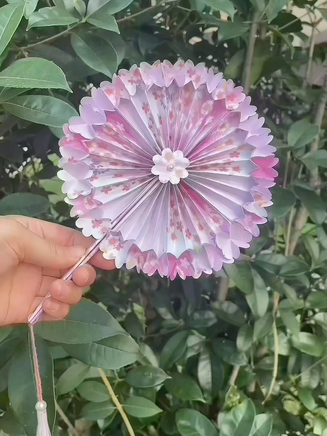 绝美的古风扇子