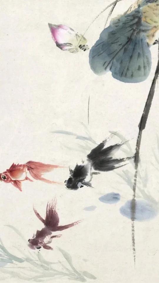 一起学画国画花鸟鱼虫