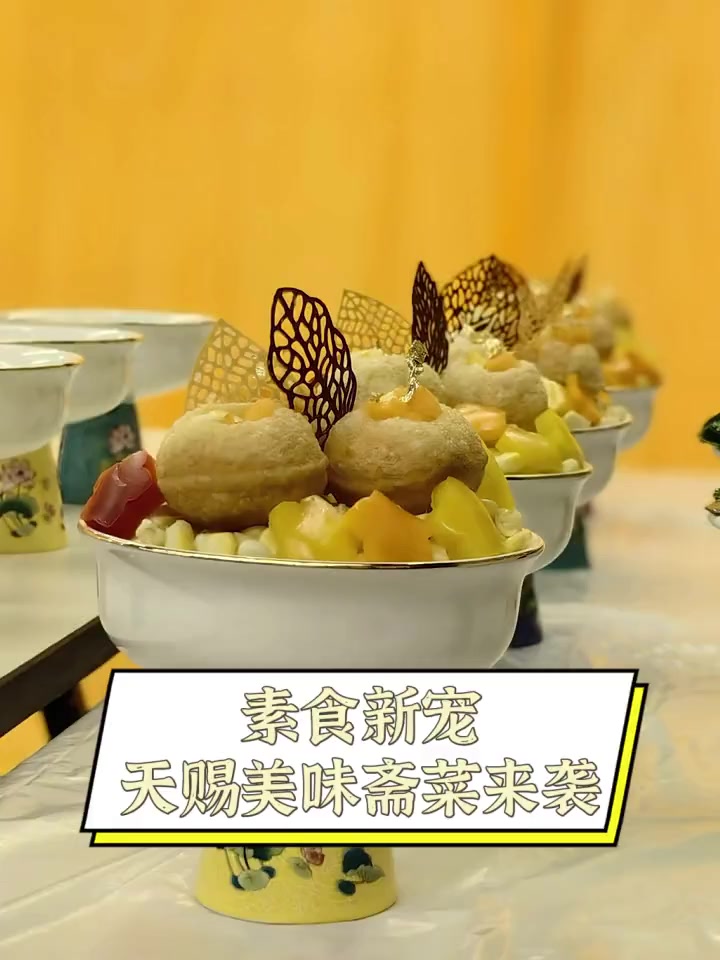 素食新宠,天赐美味斋菜来袭
