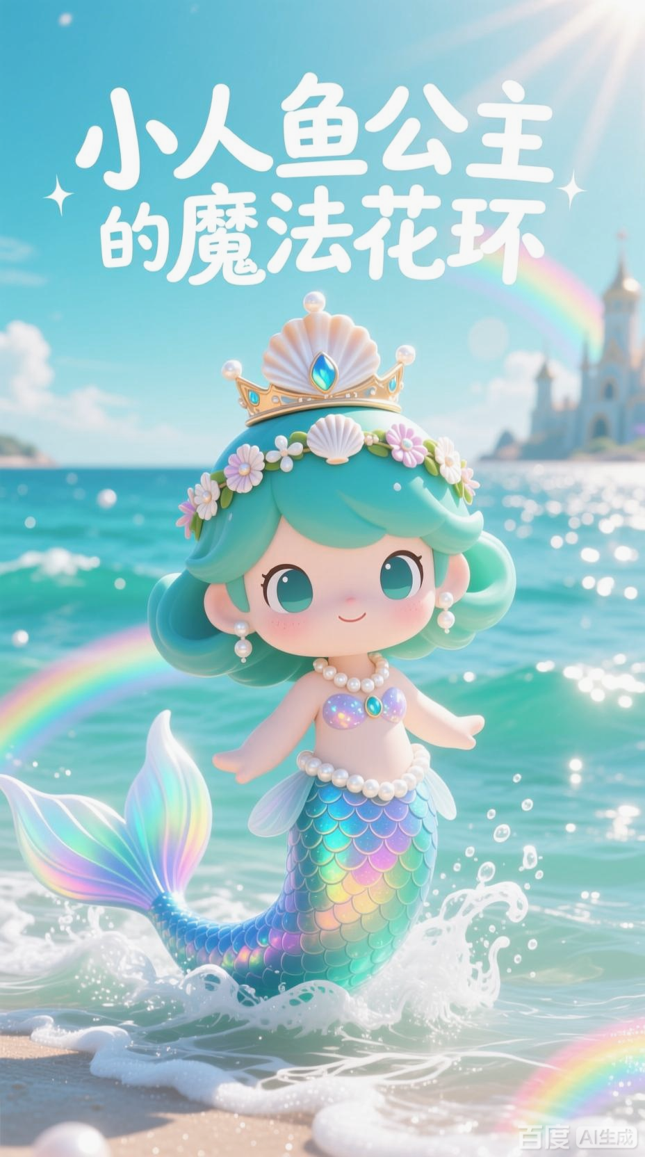 小人鱼公主的梦幻海边奇遇