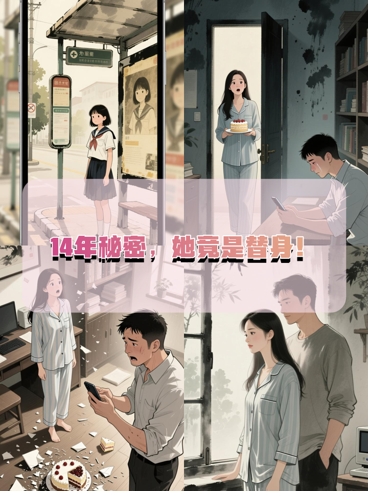 结婚14年发现自己是替身，她砸了纪念日蛋糕