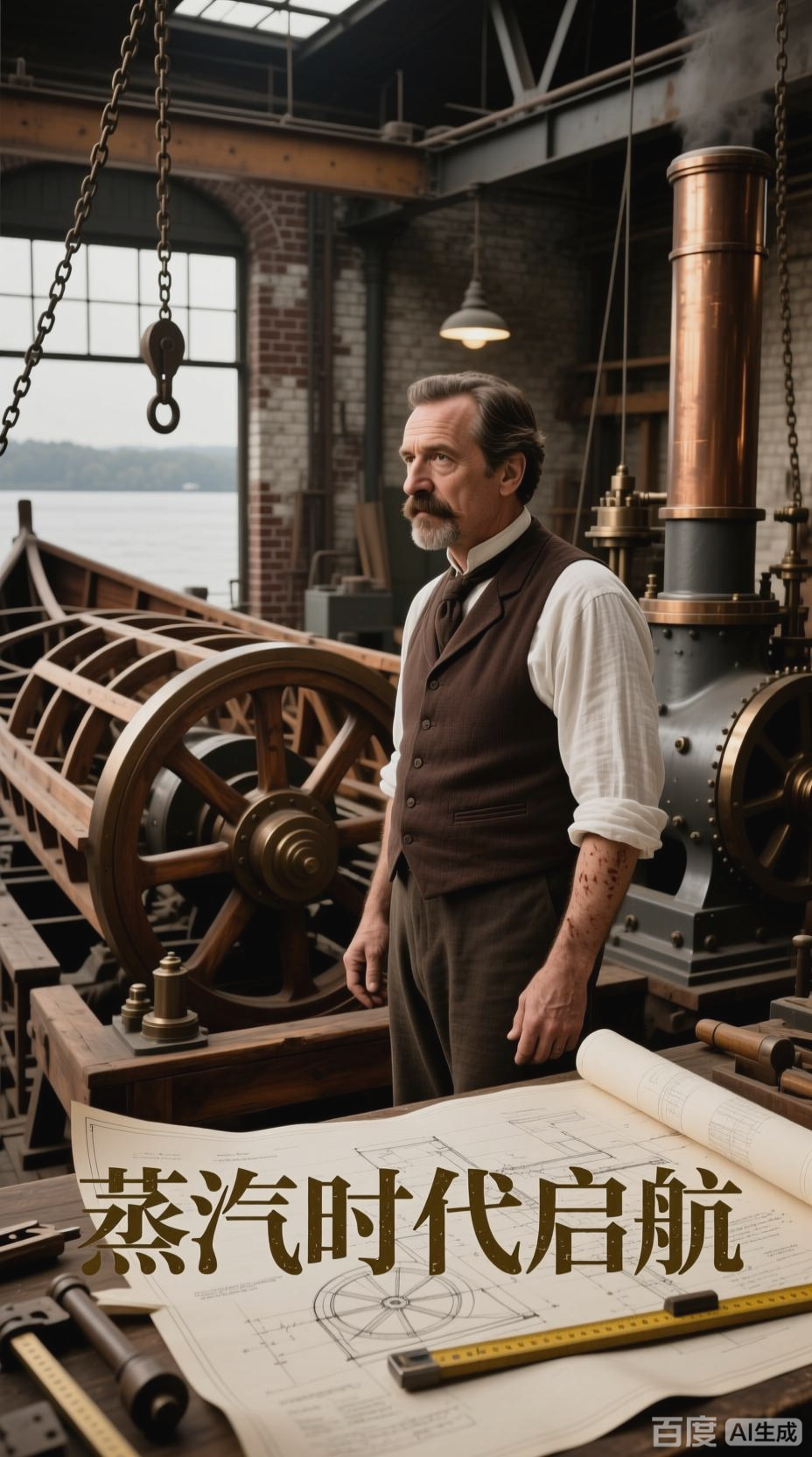 富尔顿与蒸汽轮船的发明传奇