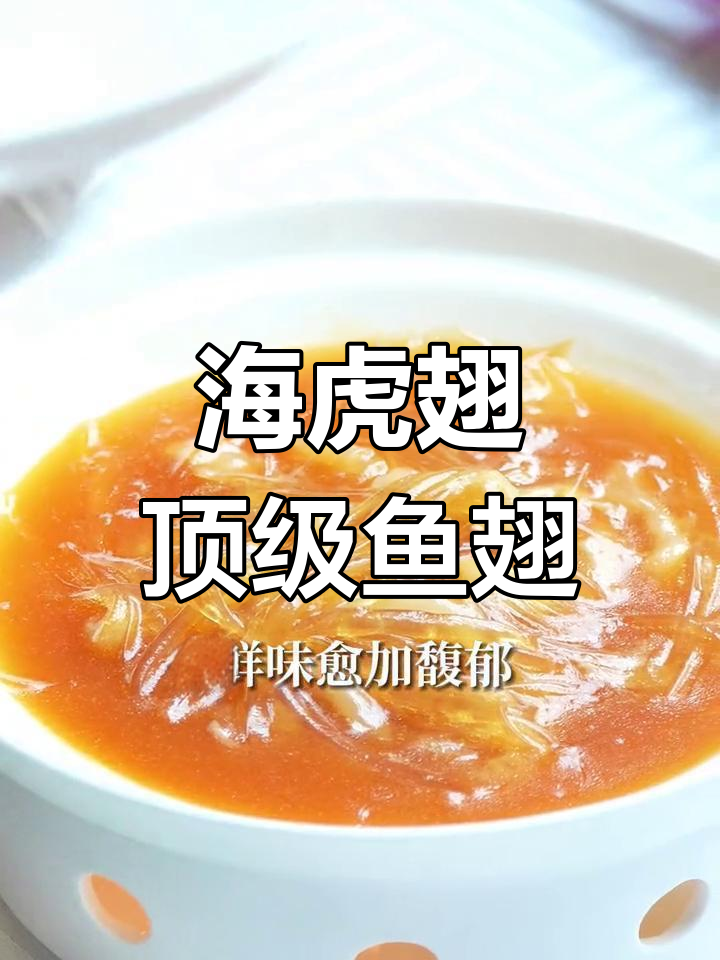 鱼翅中的天花板,海虎翅的独特魅力与美味体验