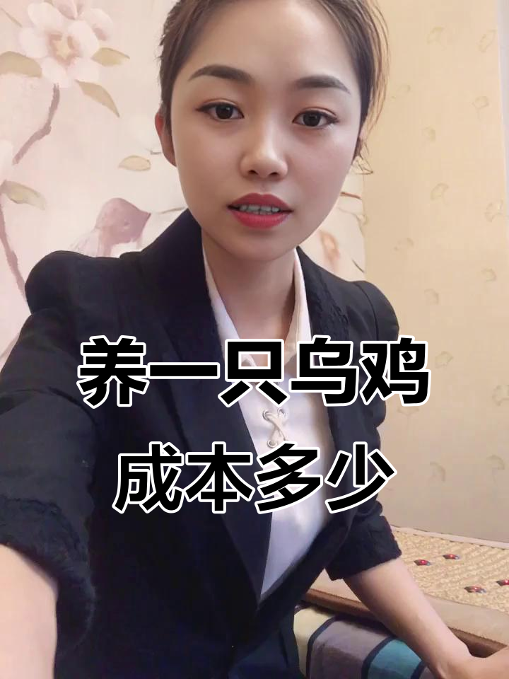 饲养一年泰和乌鸡的成本分析，究竟值不值？