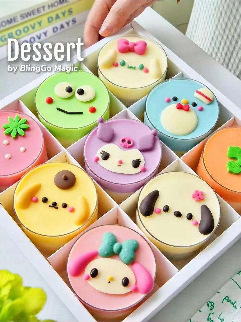 巨好吃九宫格芝士小蛋糕带去露营超出片 好好吃饭大赛 治愈系美食 抖音美食创作人 抖音美食推